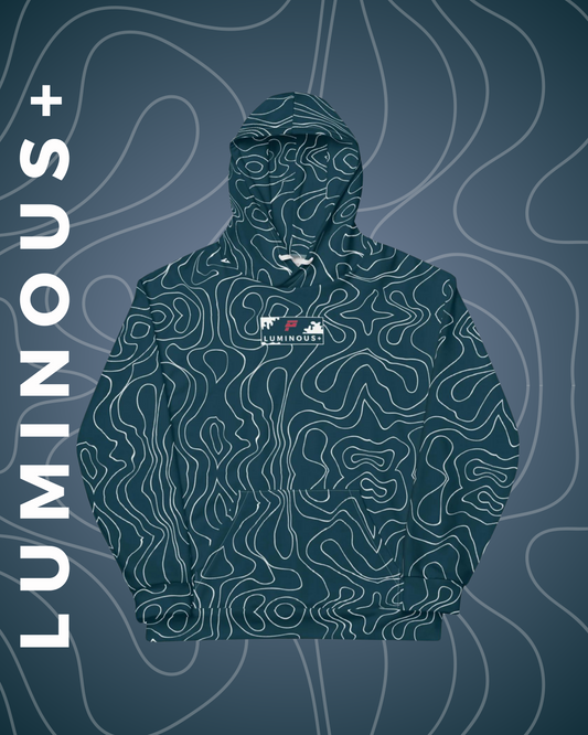 Luminous+ Hoodie - AnyWear (Blue Whale)